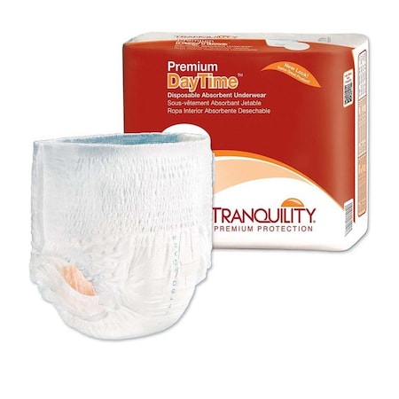 Tranquility Premium Daytime Heavy Protection Absorbent Underwear, Extra Large, 14PK 2107